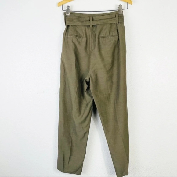 TROUVÉ Tie Waist‎ High Rise Pants Size 0 - Picture 7 of 9